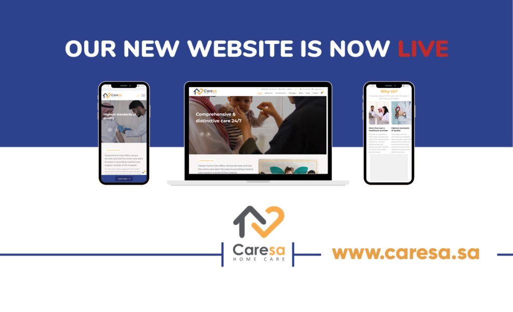 Caresa website is live now.